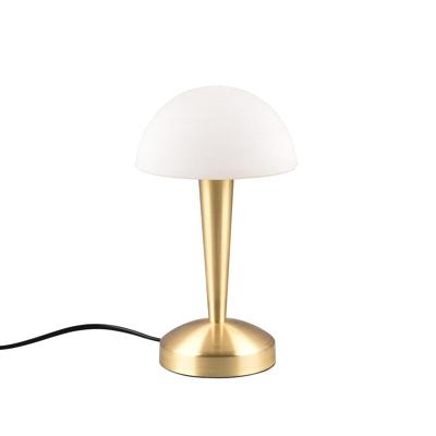 LED Tafellamp - Trion Candin - E14 Fitting - Warm Wit 3000K - Mat Messing