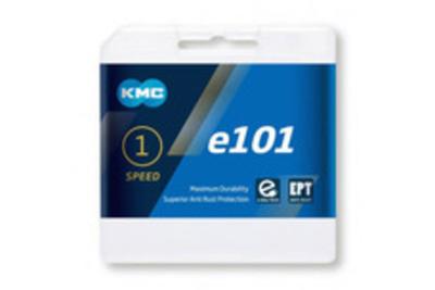 KMC Ketting single speed e101 ept e-bike 112 schakels - donker zilver