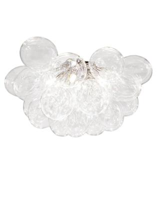 Plafondlamp helder glas &apos;Gross&apos; By Rydens glas 6x G9 lichtbron modern led lamp 500mm