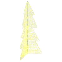 Kerstboom met 160 LED Warmwit 150 cm Acryl - thumbnail