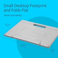 Kensington SmartFit Easy Riser Go laptopstandaard, voor laptops van 17 inch, grijs - thumbnail