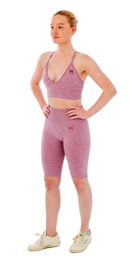Xtreme Sportswear Dames Sportset - Korte Sportlegging + Sport BH - Roze-XL Xtreme Sportswear Dames Sportset - Korte Sportlegging + Sport BH - Roze-XL