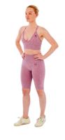 Xtreme Sportswear Dames Sportset - Korte Sportlegging + Sport BH - Roze-XL - thumbnail