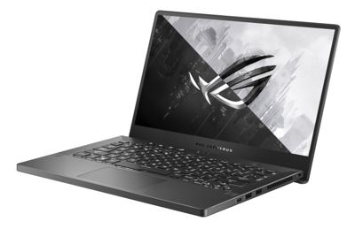 Asus ROG Zephyrus G14 GA401QM-K2129 Gaming Laptop 35,6 cm (14 inch), Full HD 120Hz (Ryzen 7 5800HS, 32GB RAM, 1TB SSD, GeForce RTX 3060 6GB, zonder besturingssysteem), Grijs, Eclipse, Spaans