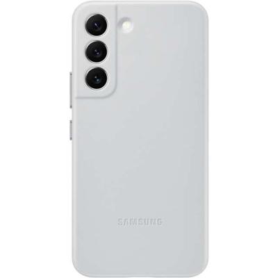 EF-VS901LJEGWW Samsung Leather Cover Galaxy S22 5G Light Grey