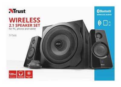 Trust Tytan 2.1 Subwoofer Speaker Set with Bluetooth PC speaker