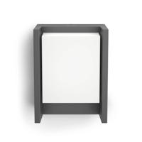 Philips Vierkante buitenlampArbour 22cm antraciet - 164609316 - thumbnail
