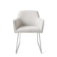 Jesper Home Eetkamerstoel 'Hofu' Slide Steel, kleur Checkers Charm - thumbnail