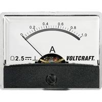 VOLTCRAFT AM-60X46/1A/DC AM-60X46/1A/DC Inbouwmeter AM-60X46/1 A/DC 1 A Draaispoel - thumbnail