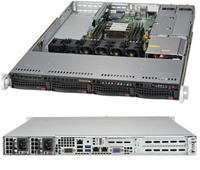 Supermicro SuperServer 5019P-WTR Intel C622 LGA 3647 Rack (1U) zwart – Server Barebone (Intel C622, LGA 3647, Intel, Intel® DDR4-768 GB) - thumbnail