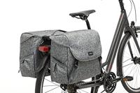 New Mondi joy dubbele fietstas - racktime snap-it - waterafstotend polyester - 38l - ivy walnut - thumbnail