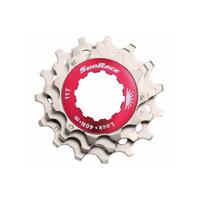 Shimano Sunrace sluitring met kransjes 11v 11/13/15t zilver - thumbnail