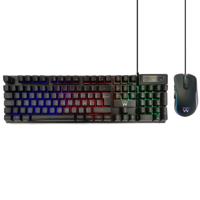 Toetsenbord en muis Ewent PL3201 Zwart Qwerty Spaans QWERTY - thumbnail