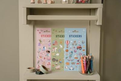 Little Dutch stickers jim & friends, 10st.