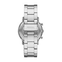 Fossil FS5901 Horloge Machine staal-leder zwart-bruin 42 mm - thumbnail