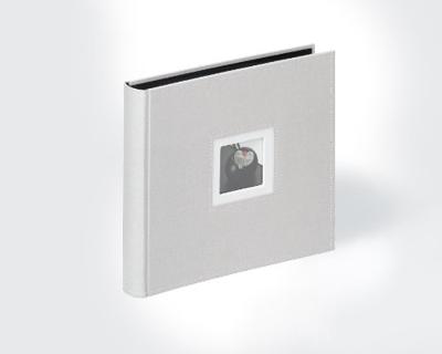 walther+ design FA-209-D Fotoalbum (b x h) 27 cm x 26 cm Grijs 50 bladzijden - thumbnail