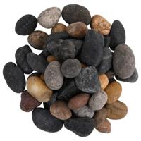 Kiezelstenen gepolijst 5-8 cm 25 kg meerkleurig - thumbnail