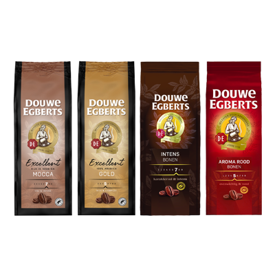 Proefpakket Douwe Egberts Karaktervol - 2 KG koffiebonen