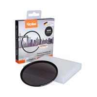 Rollei Premium circulair grijsfilter ND8 Stopper 55 mm - Neutraal grijsfilter (neutral-density-filter) met aluminium ring, gemaakt van gorillaglas met speciale coating - ND8 (3 stops/0.9) - thumbnail