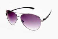 Kost zonnebril Pilot unisex paars/antraciet (20 178) - thumbnail