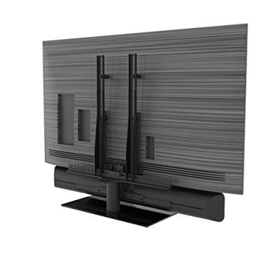 Cavus: Draaibare TV Voet met Bluesound Pulse Soundbar frame voor 42-55 inch TV t/m 30kg
