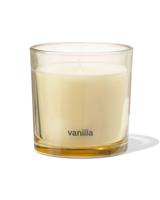 HEMA Geurkaars in glas ⌀10x10cm vanille (lichtgeel) - thumbnail