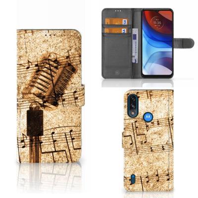 Motorola Moto E7i Power | E7 Power | Telefoonhoesje met foto | Bladmuziek