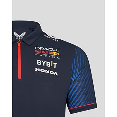 Red Bull Racing Polo - 152-158 - Team Polo 2023 - Kids - Max Verstappen