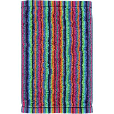 Cawö Cawo Lifestyle Streifen Gastendoekje 7048 Multi-84 30x50