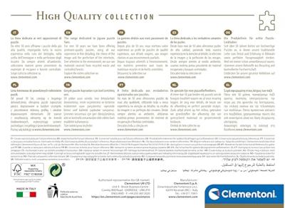 Clementoni - 1500p Taj Mahal - 59,2 x 84,3 cm - Con poster
