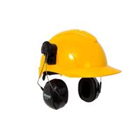 4tecx Premium Oorkap gehoorbescherming voor helm zwart 29dB - thumbnail