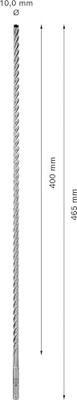 Bosch Accessories EXPERT SDS plus-7X 2608900103 Hamerboor 1 stuks 10.00 mm Gezamenlijke lengte 600 mm SDS-Plus 1 stuk(s)