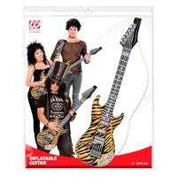 Gitaar opblaasbaar tijger - thumbnail