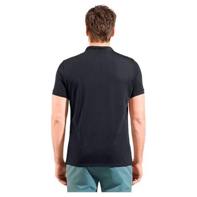 Odlo Ascent Natural Polo Heren Black XL Odlo Ascent Natural Polo Heren Black XL