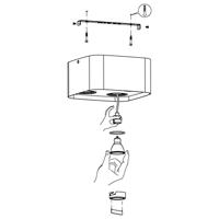 Eglo OpbouwspotZigbee Caminales-Z 4-lichts zwart - 99675 - thumbnail