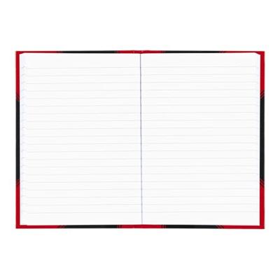 Notitieboek bantex zwart/rood a5 lijn 70gr 96vel | 6 stuks Notitieboek bantex zwart/rood a5 lijn 70gr 96vel | 6 stuks
