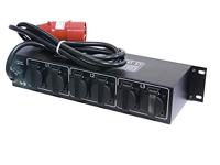 Eurolite SB-65/19 19 stroomverdeler 6-voudig 2 HE - thumbnail