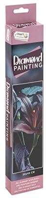 Diamond painting - bloem - 30x40 cm - thumbnail