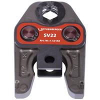 Rothenberger Werkstukklem | 32-34 kN nominale wijdte 22 mm | speciaal staal | ROMAX 4000, ROMAX 3000 AC, ROMAX AC ECO | 1 stuk - 015214X 015214X - thumbnail