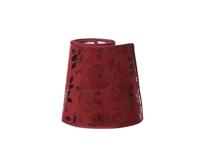 Kerstboomring polyester D56 cm rood - thumbnail