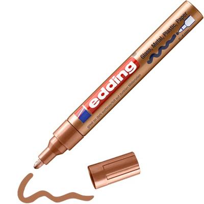 Edding glanslakmarker e-750 CR koper