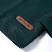 Kindershirt met lange mouwen racewagenprint 116 donkergroen - thumbnail