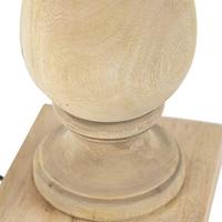 QAZQA Landelijke tafellamp zonder kap naturel hout - Catnip - thumbnail