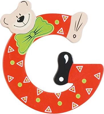 Playshoes letter G beer hout 10 cm Playshoes letter G beer hout 10 cm