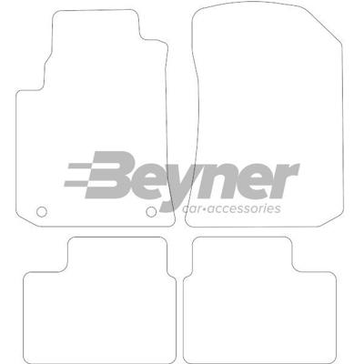 Automatten passend voor Rover 75 1998-2005 4-delig BL1704004