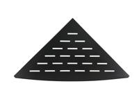 Ridder InWall hoekplanchet 29x29 mat zwart - thumbnail