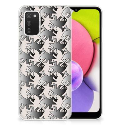 Samsung Galaxy A03S | TPU Hoesje | Salamander Grey