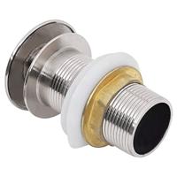 Afvoer pop-up zonder overloop 6,4x6,4x9,1 cm chroomkleurig - thumbnail