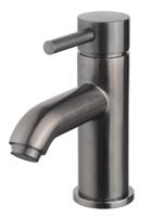 Wiesbaden Cadans wastafelmengkraan laag gunmetal - thumbnail