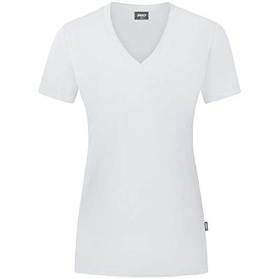 JAKO C6120D T-Shirt Organic Dames - Wit - 42